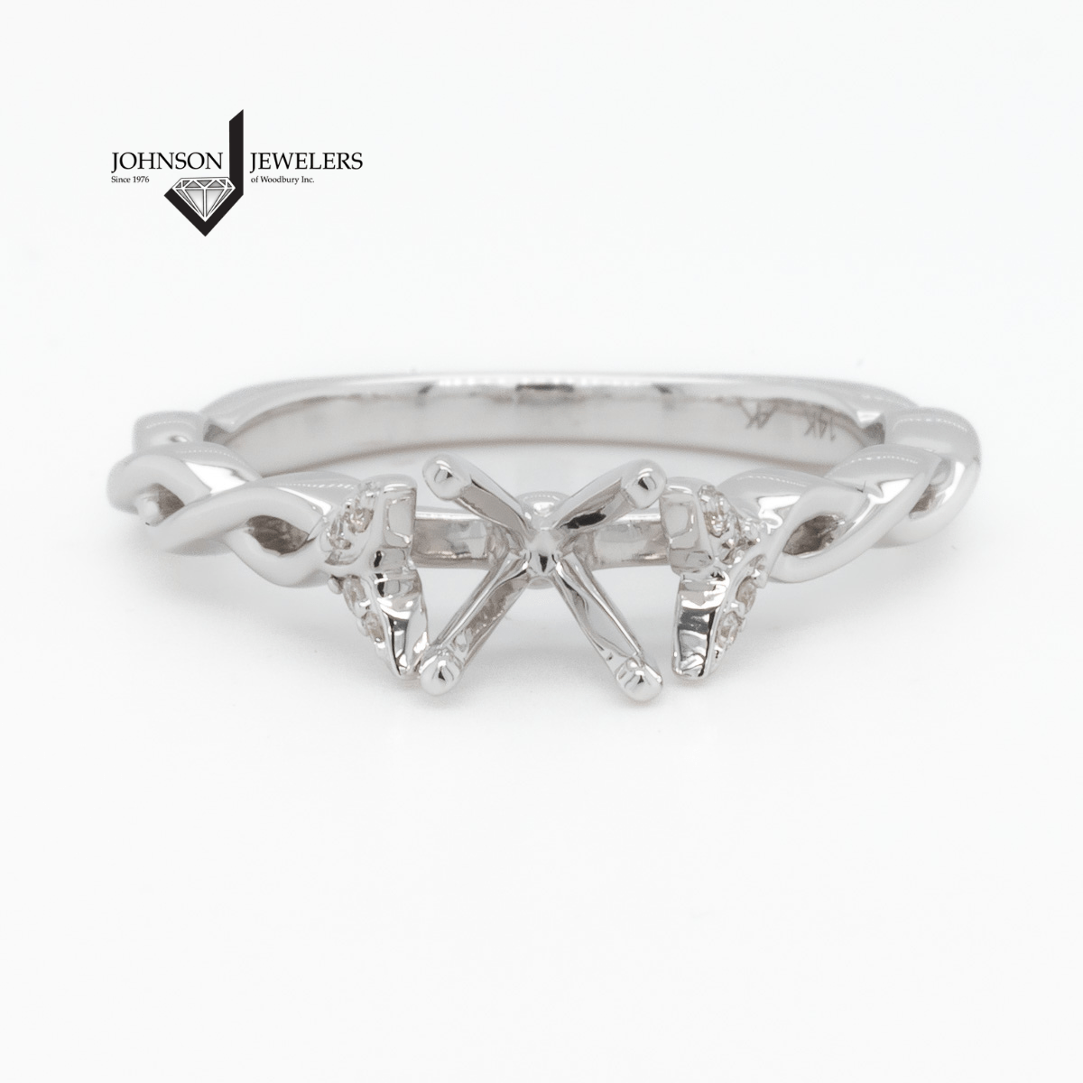 Cathedral Setting Engagement Ring - Woodbury, MN