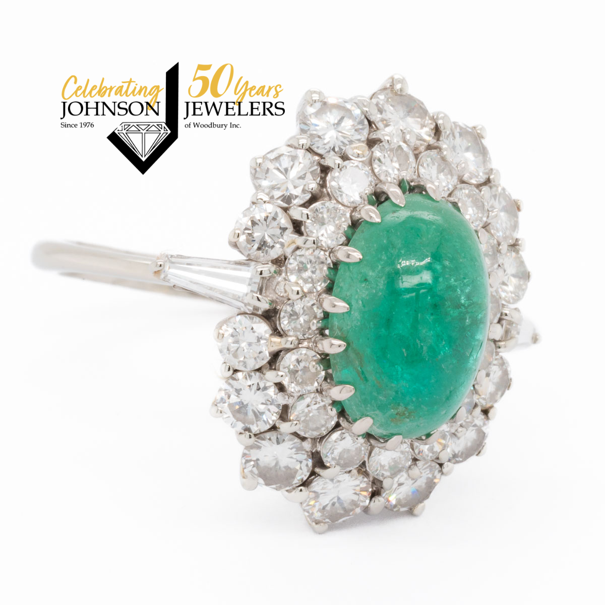 Emerald Diamond Ring for Sale - Woodbury, MN