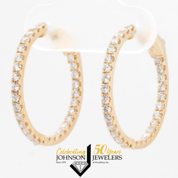 Hoop Diamond Earrings for Sale - Woodbury, MN
