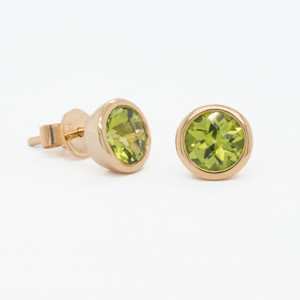 peridot earings