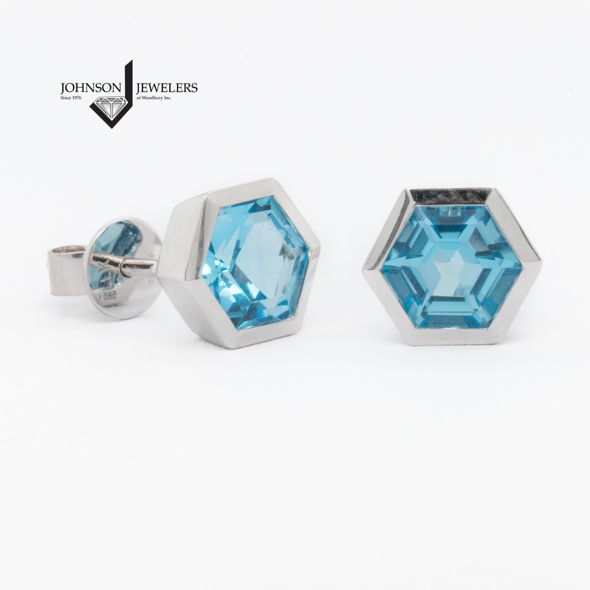 Swiss Blue Topaz Earrings for Sale - Woodbury, MN